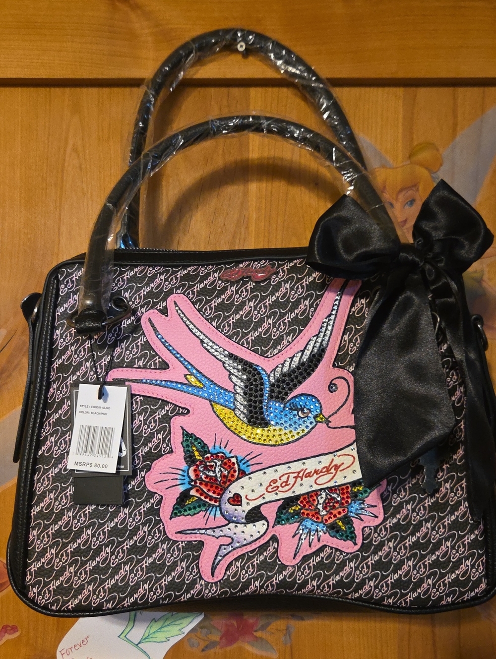 Ed Hardy Satchel Handbag